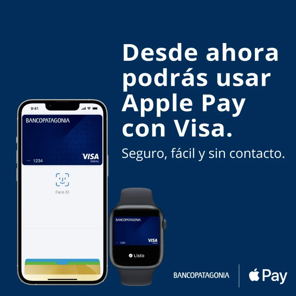 Apple Pay, una aplicación para clientes del Banco Patagonia
