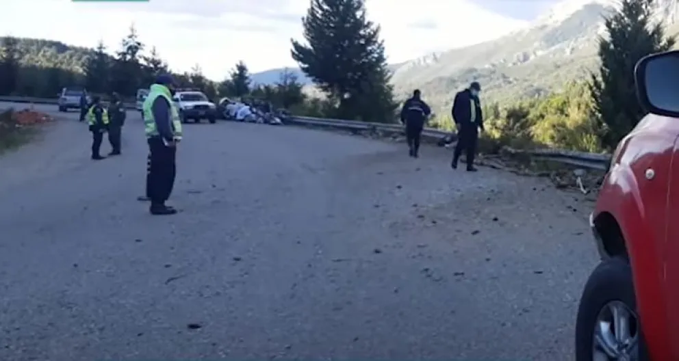 Investigan los motivos del fatal accidente en ruta 40