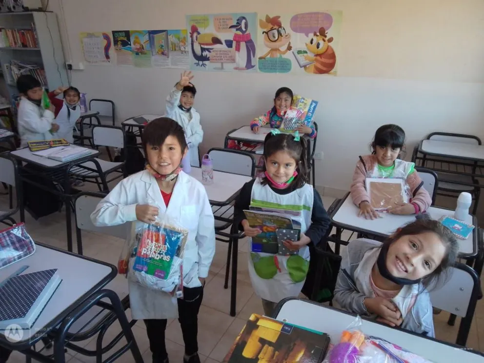 Récord solidario: el "Mochilazo" llegó a más de 80 chicos de los parajes