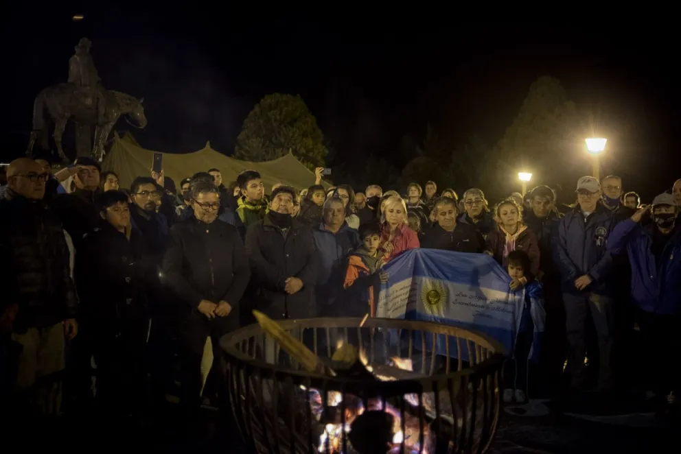 La tradcional vigilia omenzará el miércoles 1 de abril a las 18 horas en el Centro Cívico. Foto: Archivo, Marcelo Martínez.