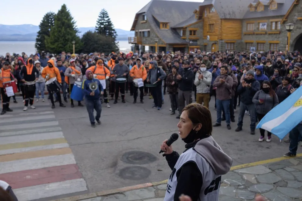 Brenda Morales manifestó que las negociaciones con el Ejecutivo continúan abiertas. Foto: archivo Marcelo Martínez.