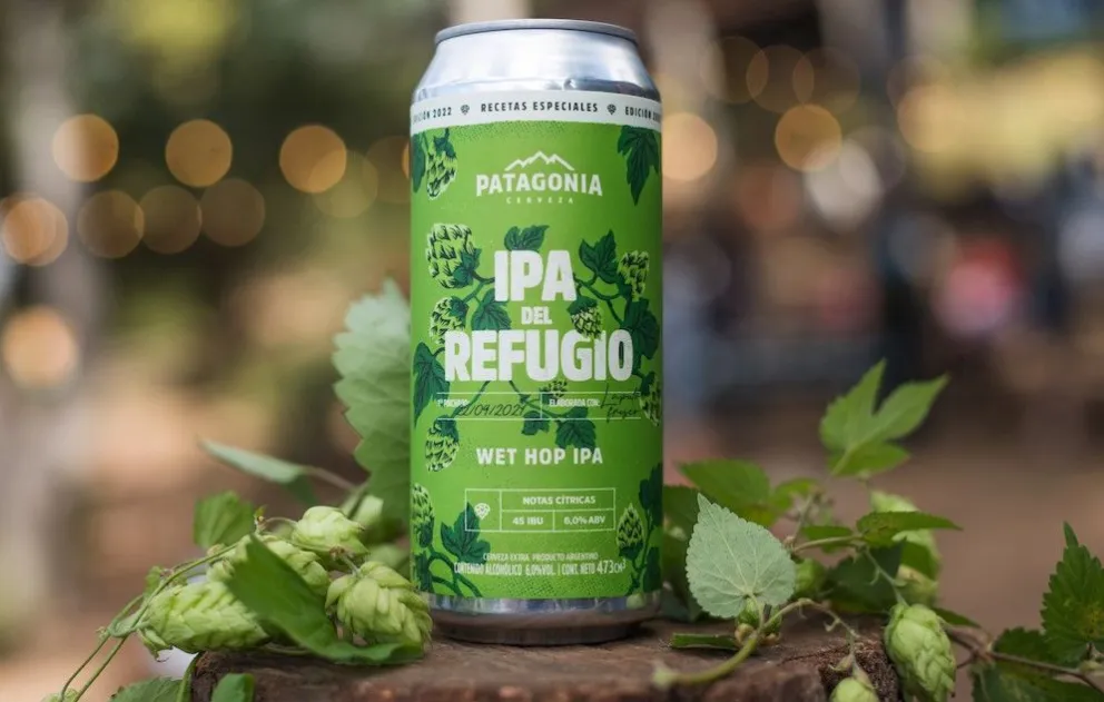 Llegó la IPA del Refugio, la edición limitada que celebra la cosecha del lúpulo
