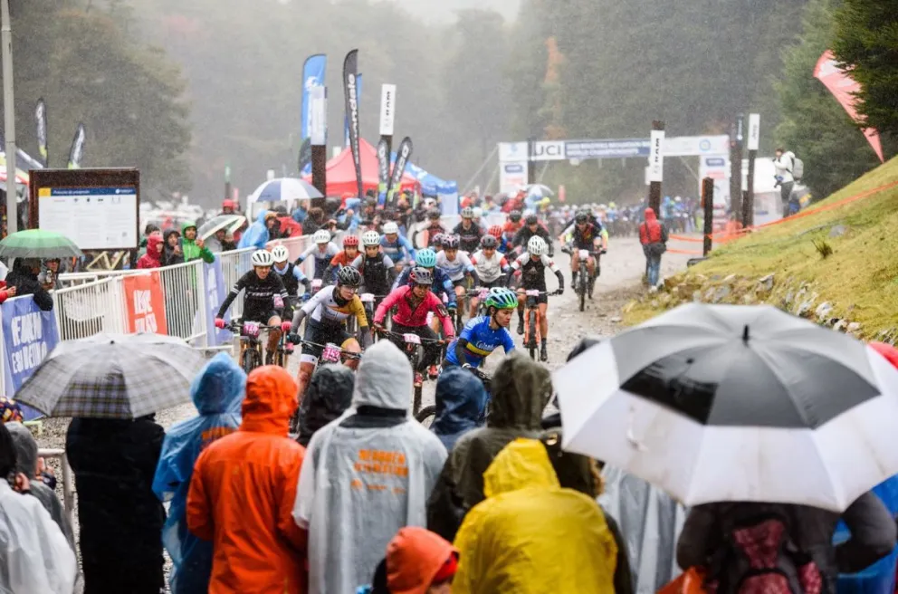 La colombiana Caicedo festejó en un sábado muy exigente