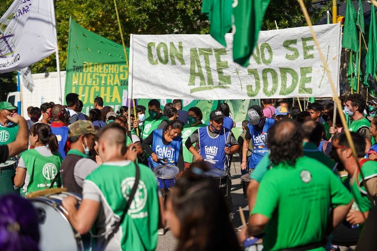 La conducción de ATE ratificó el paro y movilización para este martes