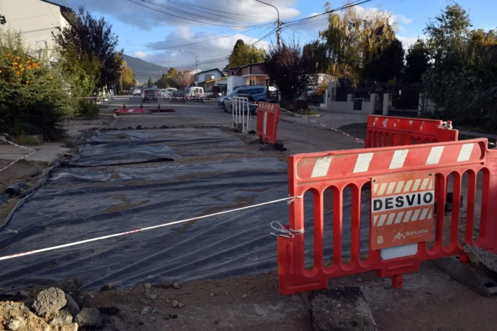 Las obras que realizaron en Ruiz Moreno