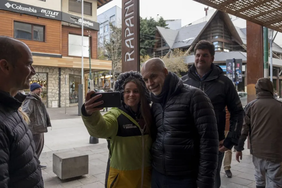 Rodríguez Larreta en Bariloche afirmó que “nunca la Argentina fue tan unitaria”