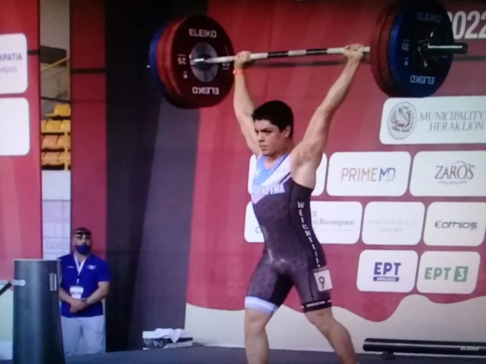 En Grecia, Dante Pizzuti dejó su huella mundial