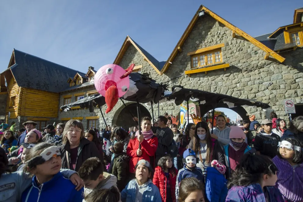 Los Gigantes volvieron a desfilar en Bariloche